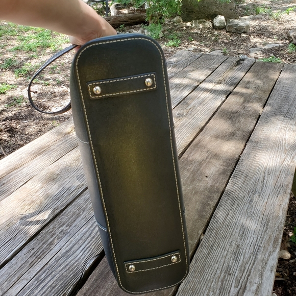 Dooney & Bourke Leather Tote - Picture 5 of 9